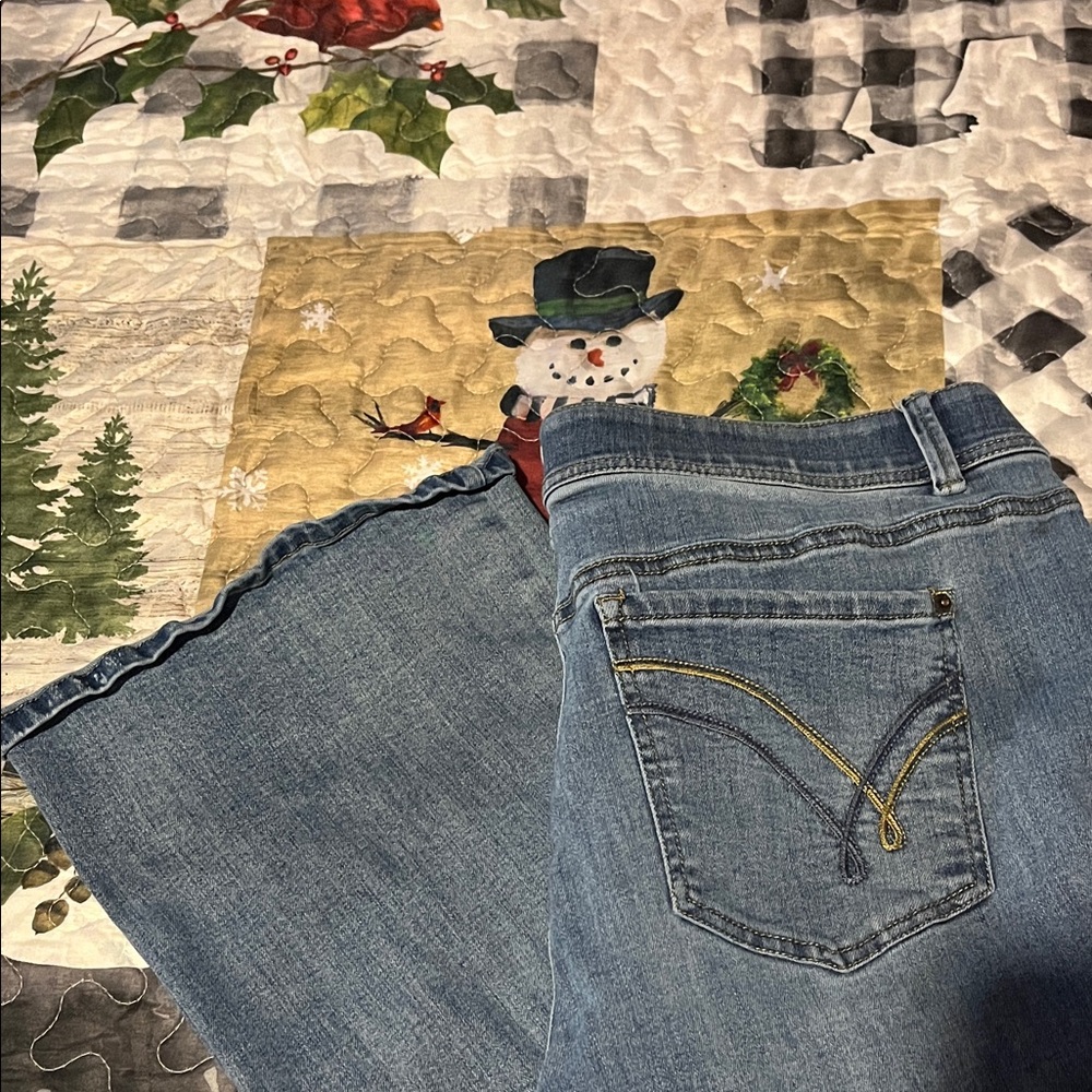 Classic Blue Flare Jeans